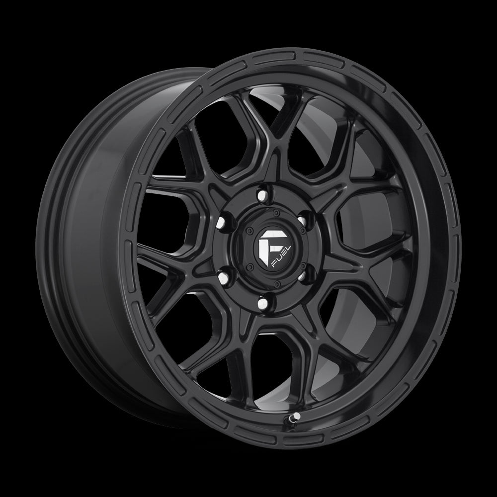 17X9 Fuel D670 TECH Matte Black 5X127 ET1 wheel/rim