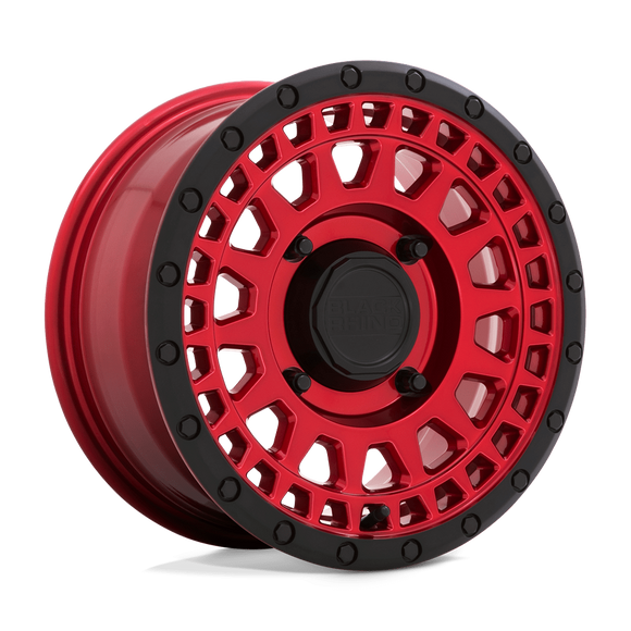 14X7 Black Rhino Powersports Parker UTV Red 4X156 ET36 Wheel Rim