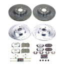PowerStop Z26 Street Performance Ceramic Brake Pad and Drilled & Slotted Rotor K