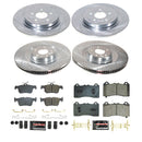 PowerStop Z23 Daily Driver Carbon-Fiber Ceramic Brake Pad and Drilled & Slotted
