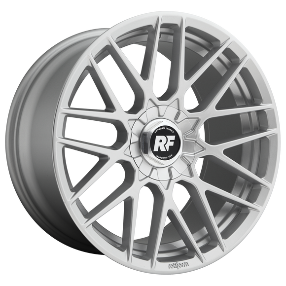 19X10 Rotiform R140 RSE Gloss Silver 5X108/5X114.3 ET35 wheel/rim