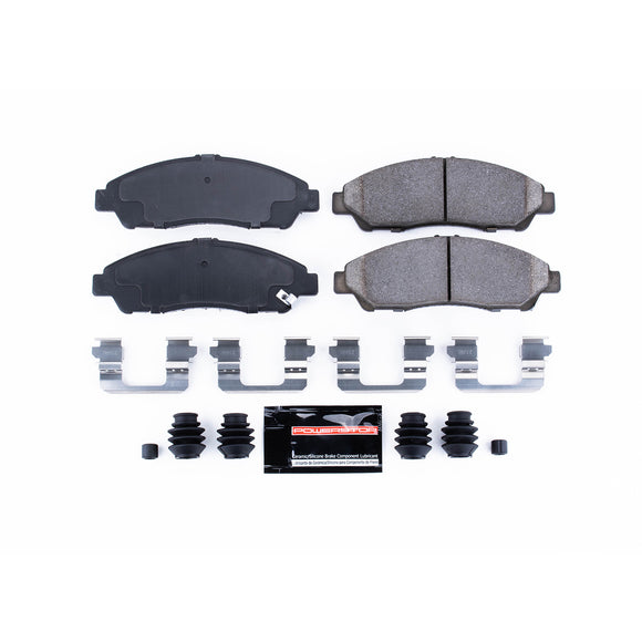 PowerStop Z23 Evolution Sport Carbon-Fiber Brake Pads With Hardware