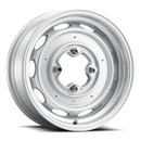 15x5.5 Mobelwagen 430S Interceptor Satin Silver 4x130 ET20 CB85.85 Wheel