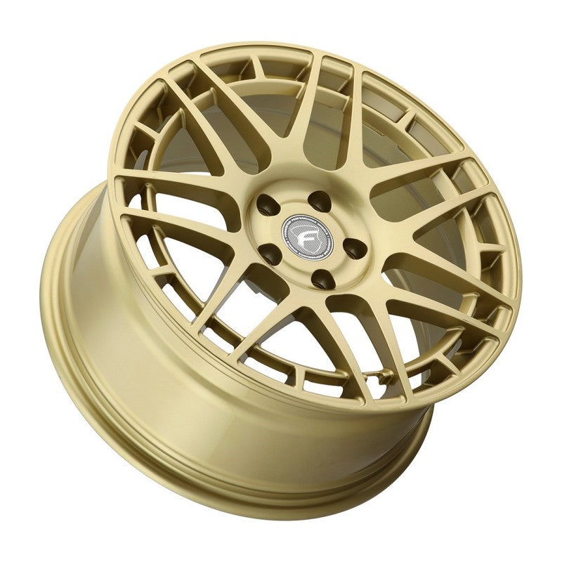 18x9.5 Forgestar F14C Gold 5x112 ET44 Wheel Rim - 0