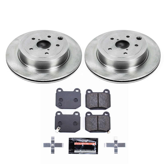 PowerStop Track Day High-Performance Brake Pad and Rotor Kit