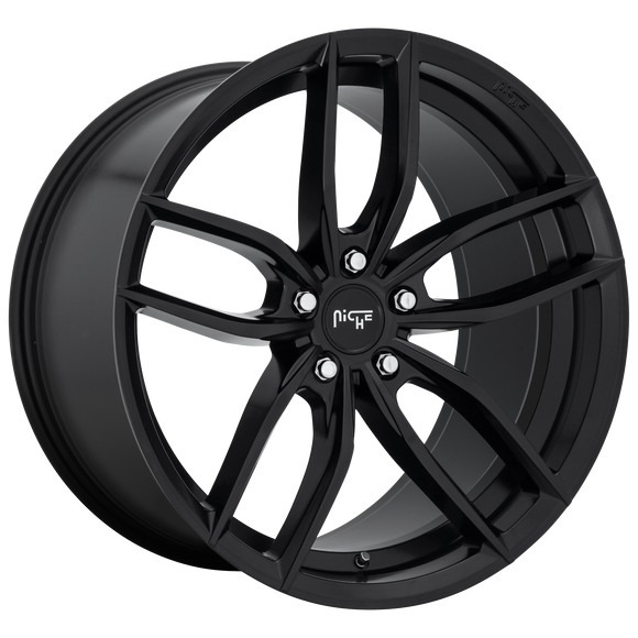 20x9 Niche Vosso Matte Black Wheel/Rim 5x112 5-112 20-9