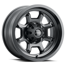 15x7 Vision 415 Bomb Matte Black 4x136 ET38.1 Wheel Rim