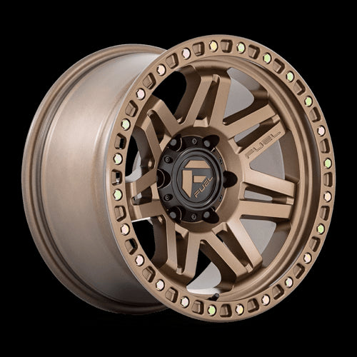 17X9 Fuel 1PC D811 Syndicate Full Matte Bronze 6X139.7 6X5.5 ET1 Wheel Rim - 0