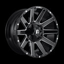 20X9 Fuel D615 Contra Gloss Black Milled 8X170 ET1 wheel/rim-1
