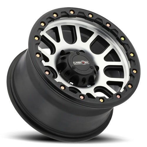 20x9 Vision 111 Nemesis Black Machined Face 6x139.7 6x5.5 ET10 Wheel Rim