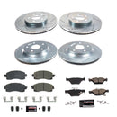 PowerStop Z23 Daily Driver Carbon-Fiber Ceramic Brake Pad and Drilled & Slotted
