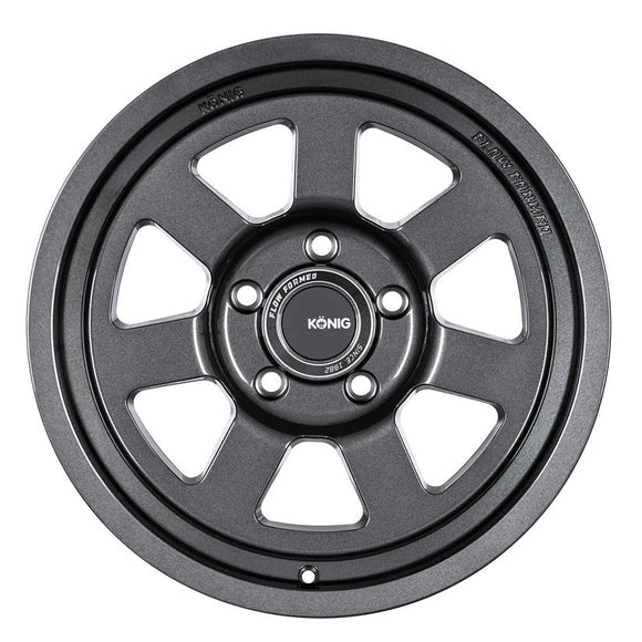 18x9 Konig HT2 Hyper Trail Matte Grey 5x127 ET0 CB71.5 Wheel Rim