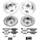 PowerStop Z26 Street Performance Ceramic Brake Pad and Drilled & Slotted Rotor K