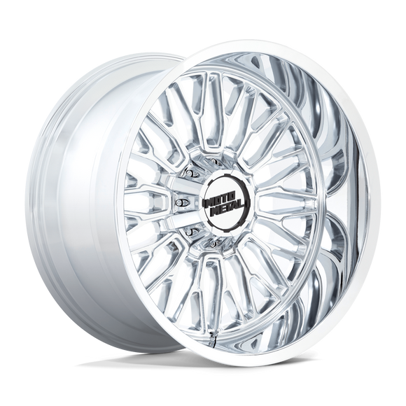 22X10 Moto Metal MO809 Stinger Chrome 6X135 6X139.7 6X5.5 ET-18 Wheel Rim