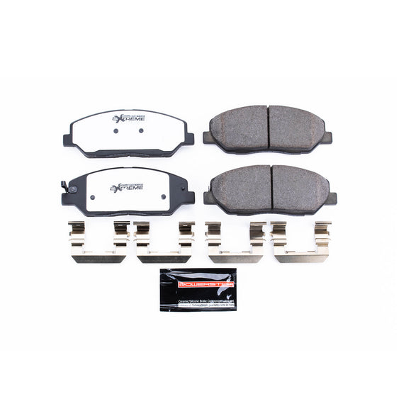 PowerStop Z26 Street Performance Carbon-Fiber Ceramic Brake Pads With Hardware