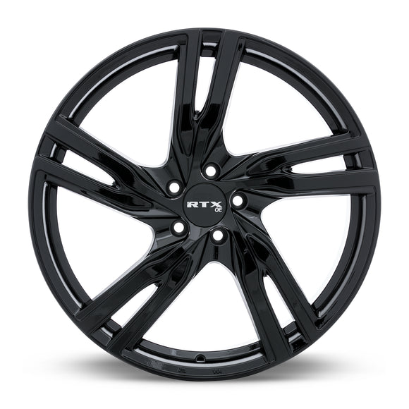 20x8 RTX Gothenburg Gloss Black 5x108 ET45 wheel/rim