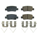 PowerStop Z17 Evolution Ceramic Brake Pads With Hardware