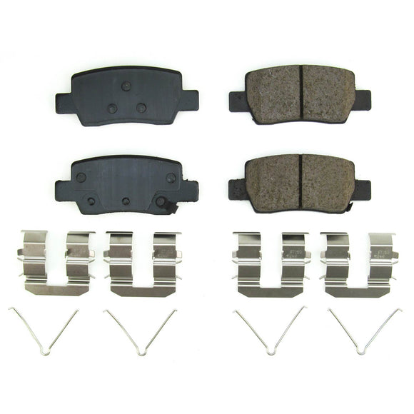 PowerStop Z17 Evolution Ceramic Brake Pads With Hardware