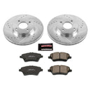 PowerStop Z23 Daily Driver Carbon-Fiber Ceramic Brake Pad and Drilled & Slotted
