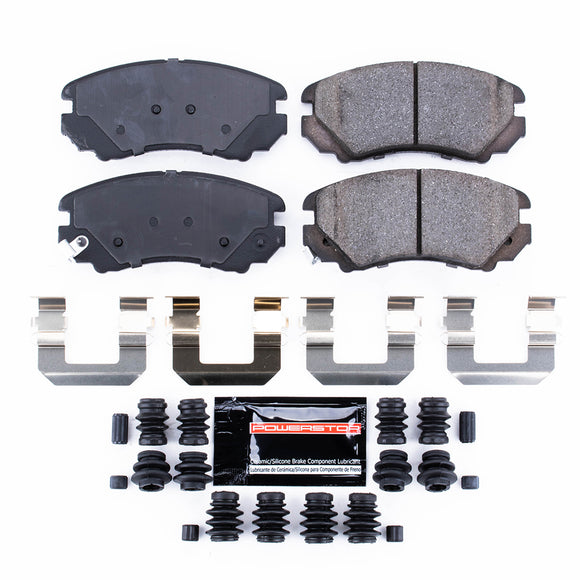 PowerStop Z23 Evolution Sport Carbon-Fiber Brake Pads With Hardware