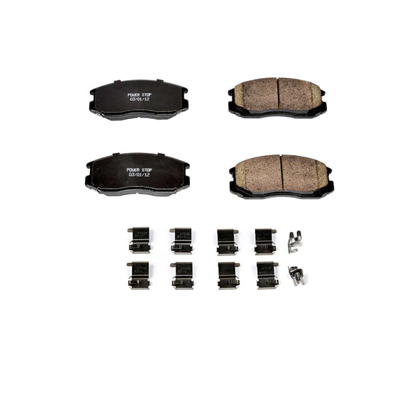 PowerStop Z17 Evolution Ceramic Brake Pads With Hardware