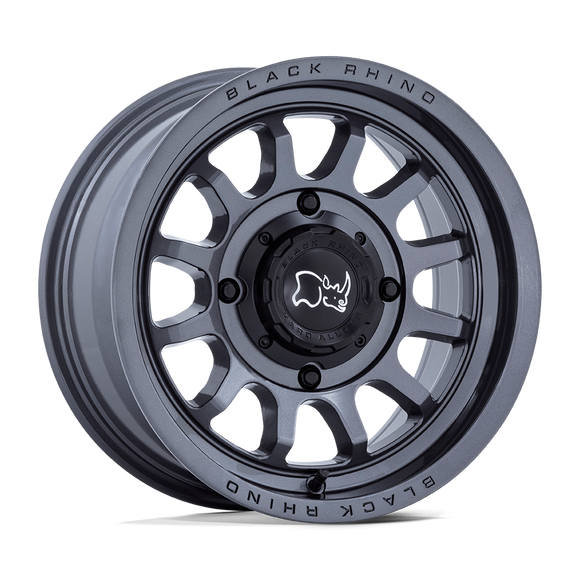 14X7 Black Rhino Powersports Rapid UTV Gloss Gunmetal 4X156 ET10 Wheel Rim