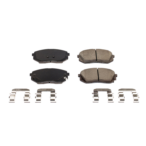 PowerStop Z17 Evolution Ceramic Brake Pads With Hardware