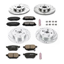 PowerStop Z23 Daily Driver Carbon-Fiber Ceramic Brake Pad and Drilled & Slotted