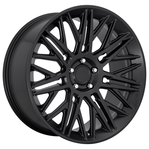 22X10 Rotiform JDR Matte Black 6x139.7 R164220084+30
