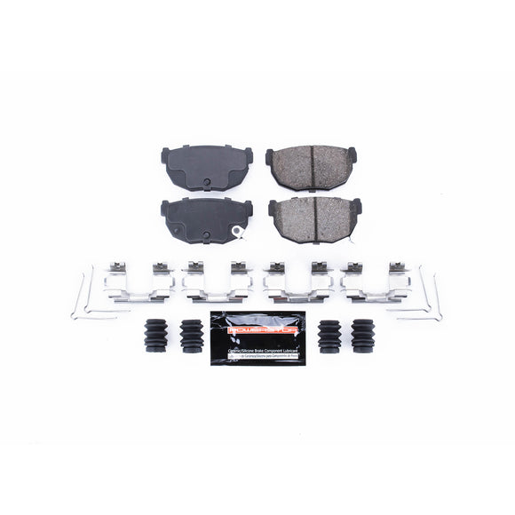 PowerStop Z23 Evolution Sport Carbon-Fiber Brake Pads With Hardware