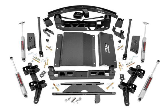 Rough Country 6 Inch Lift Kit Chevy GMC C1500 K1500 Truck SUV 4WD 1988-1999