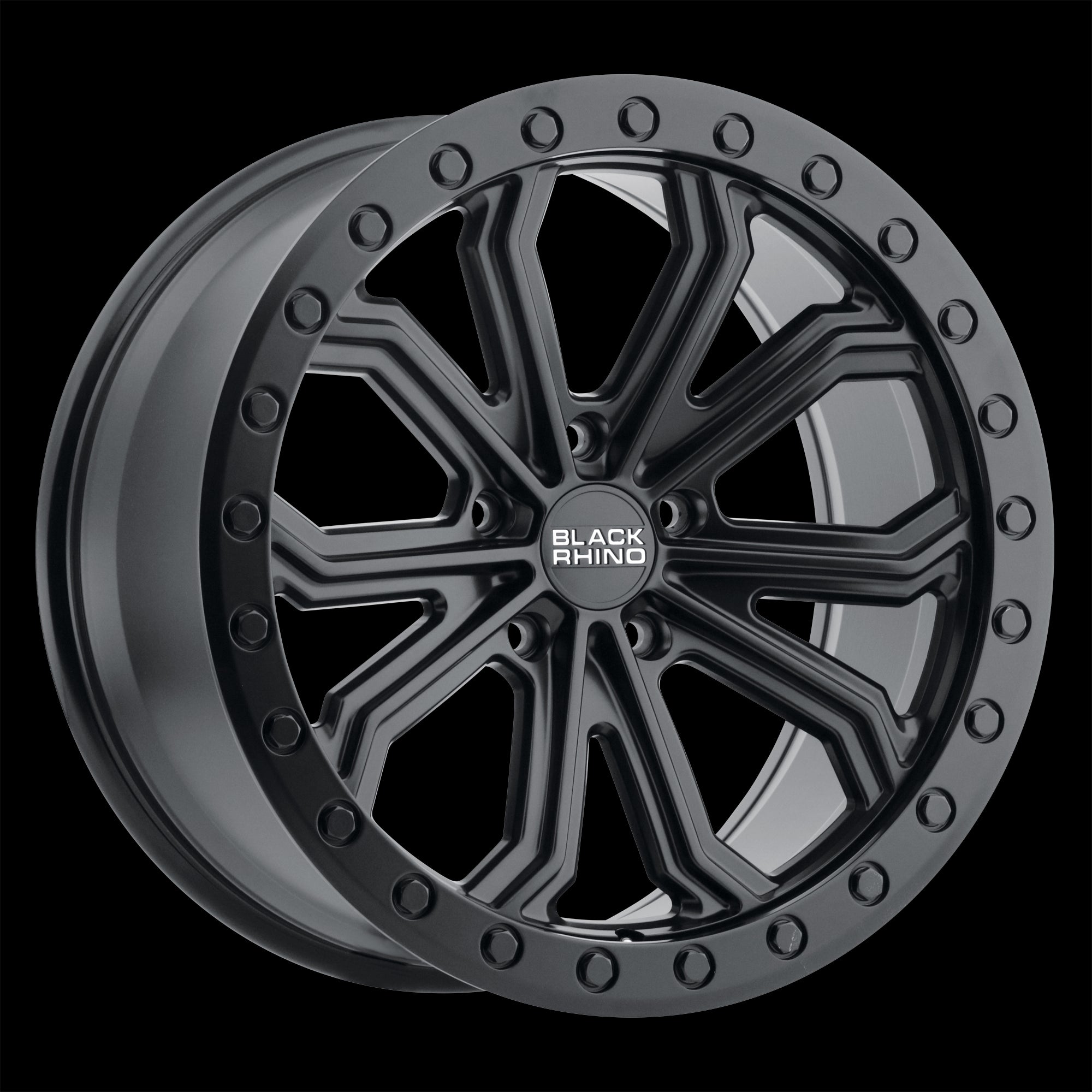 22X10 Black Rhino Trabuco Black-Matte Wheel/Rim 5x112 ET40 5-112