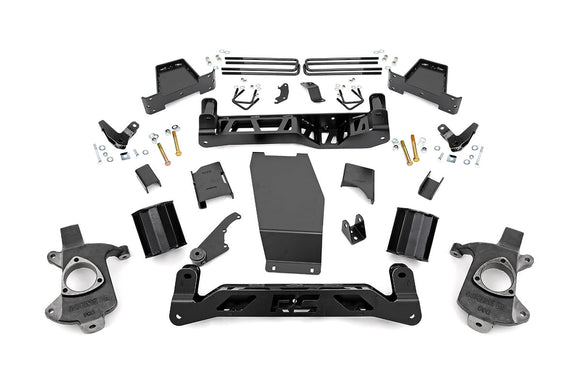 Rough Country 6" Lift Kit Magneride Alum Stamp Steel For GMC Sierra 1500 14-18