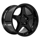 17" Replica CV01 fits Chevrolet Corvette ZR1 17 in. x 11 in. Gloss Black