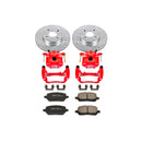 PowerStop Z23 Daily Driver Carbon-Fiber Ceramic Pads Drilled & Slotted Rotor & C