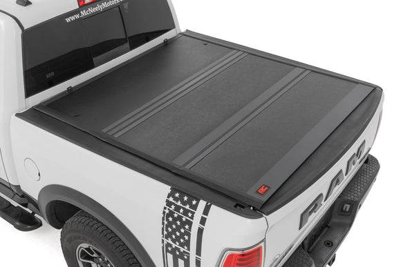 Rough Country Hard Low Profile Bed Cover 6'4" Bed For Ram 1500 09-18 2500 10-24