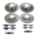 PowerStop Z23 Daily Driver Carbon-Fiber Ceramic Brake Pad and Drilled & Slotted