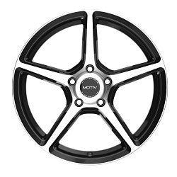 17X7.5 Motiv 433MB Blade Gloss Black Machined Face 5x114.3 ET40 wheel/rim