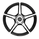 17X7.5 Motiv 433MB Blade Gloss Black Machined Face 5x114.3 ET40 wheel/rim