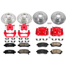 PowerStop Z23 Daily Driver Carbon-Fiber Ceramic Pads Drilled & Slotted Rotor & C