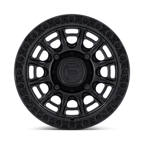 15x7 Fuel Off-Road FV832 Cycle UTV Matte Black Gloss Black Lip 4x156 ET38 Wheel