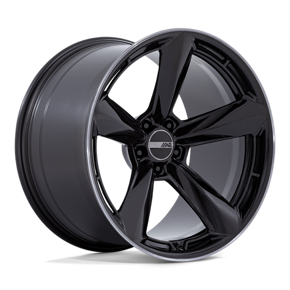 20x9.5 AME TTF Gloss Black With Double Dark Tint Lip 5X115 15 5.84 72.56 Wheel/R