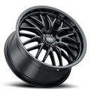 17x7.5 Voxx Masi Gloss Black 5x108 ET40 wheel/rim