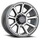 16x8 Vision 353 Turbine Gunmetal Machined Face 6x139.7 6x5.5 ET0 Wheel Rim