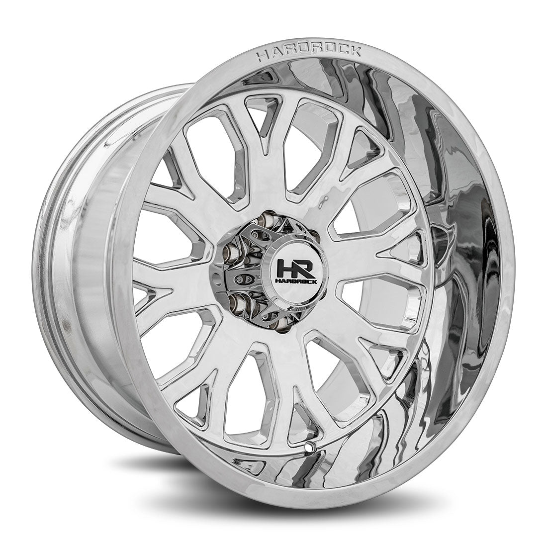 22x12 Hardrock Slammer XPosed Chrome 6x135 ET-44 wheel/rim