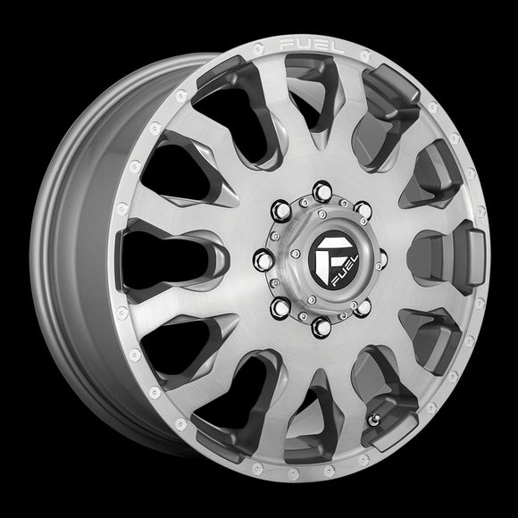 20X8.25 Fuel D693 Blitz Platinum 8X200 ET105 wheel/rim