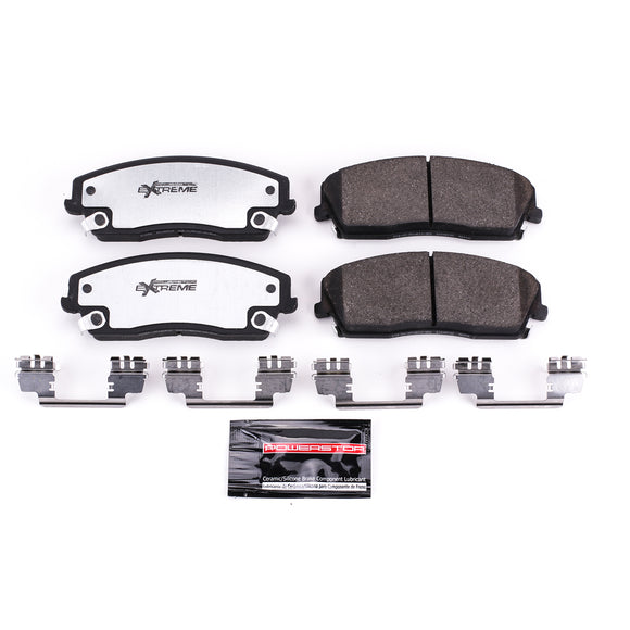 PowerStop Z26 Street Performance Carbon-Fiber Ceramic Brake Pads With Hardware