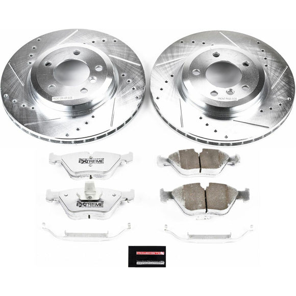 PowerStop Z26 Street Performance Ceramic Brake Pad and Drilled & Slotted Rotor K