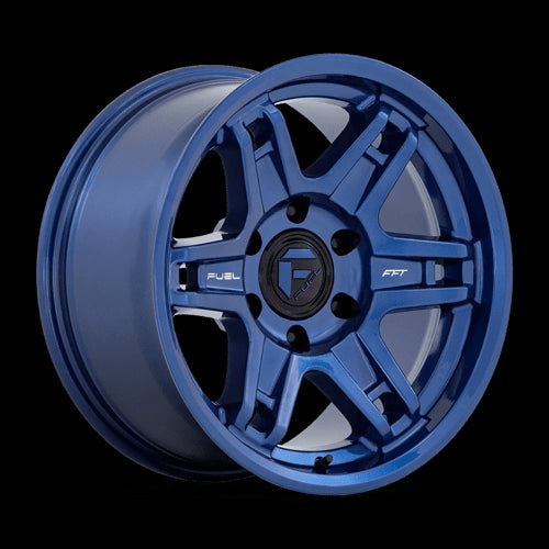 17X8.5 Fuel 1PC D839 Slayer Dark Blue 5X127 5X5 ET-15 Wheel Rim