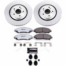 Z36 Truck & Tow Premium Carbon-Fiber Ceramic Brake Pad and Fully Coated Rotor Ki